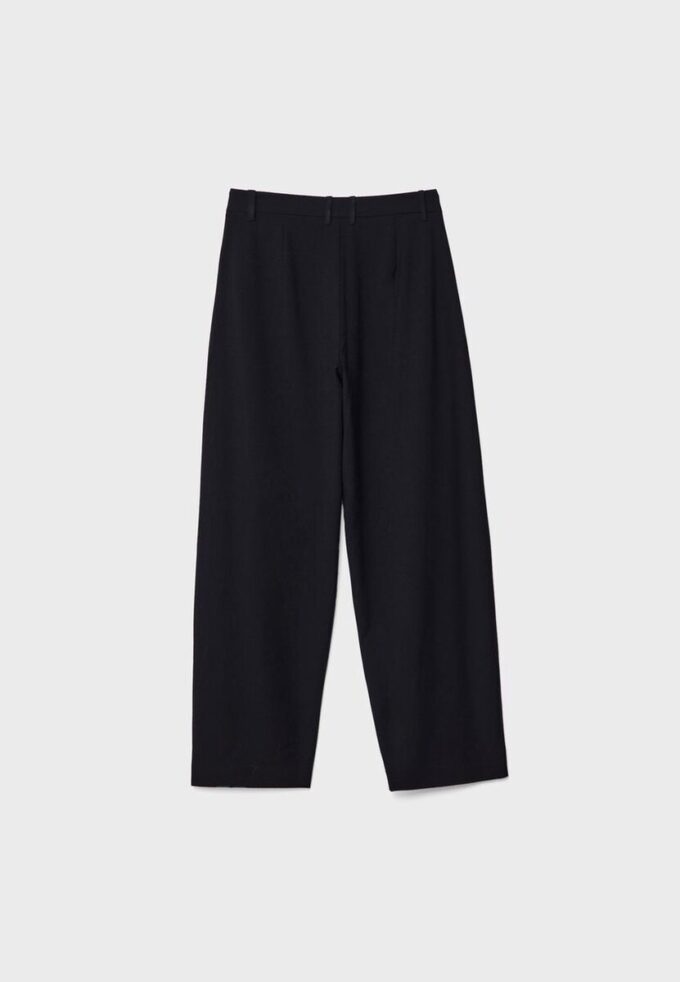 Smart Baggy Trousers with Seam Detail