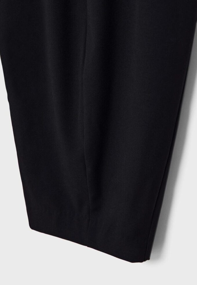 Smart Baggy Trousers with Seam Detail