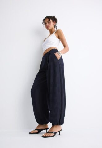 Smart Balloon Fit Trousers