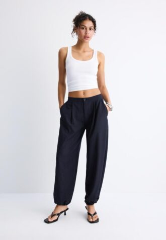 Smart Balloon Fit Trousers