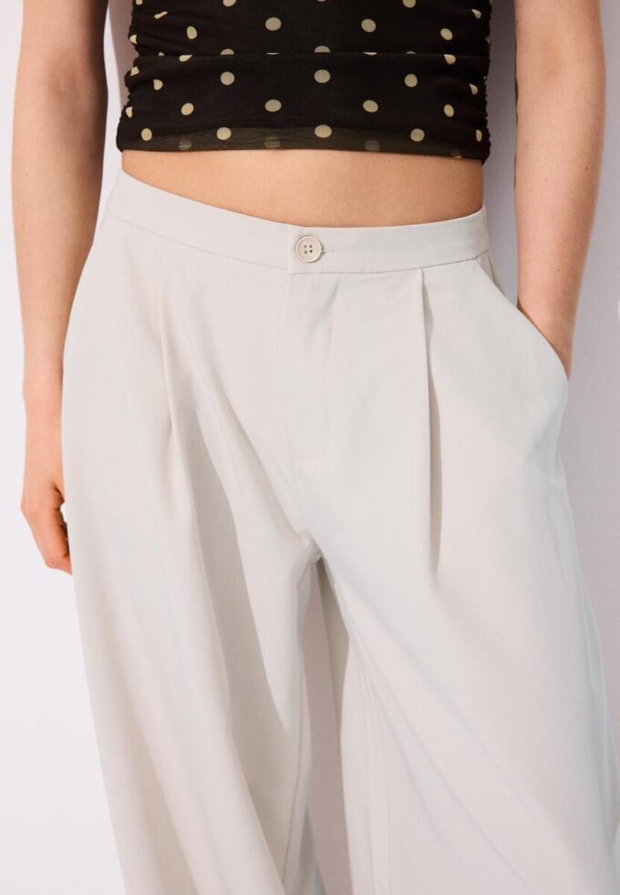 Smart Balloon Fit Trousers