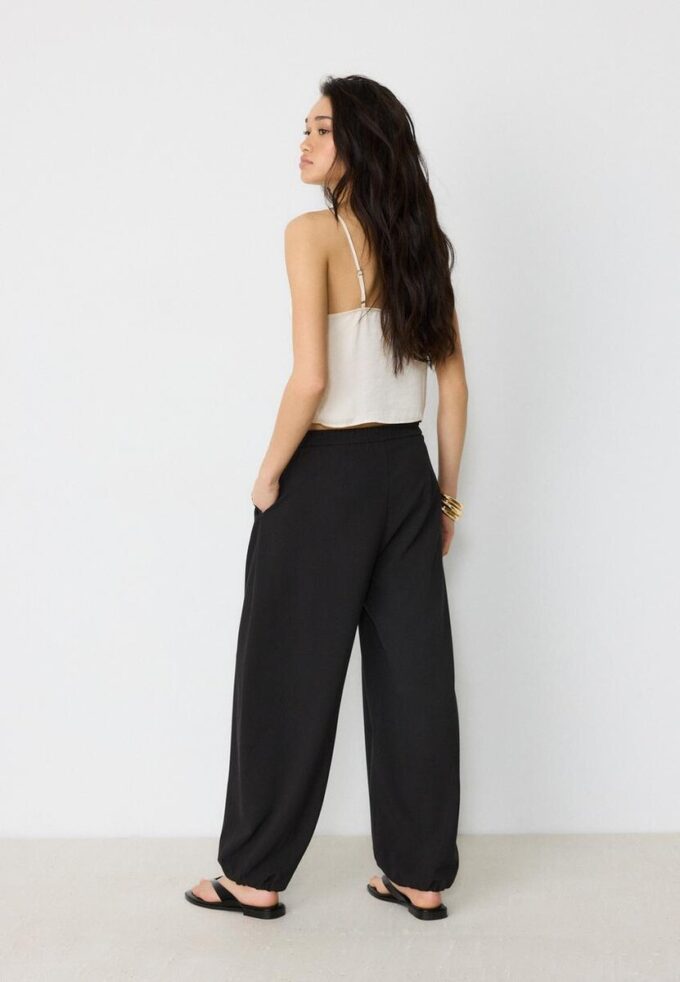 Smart Balloon Fit Trousers