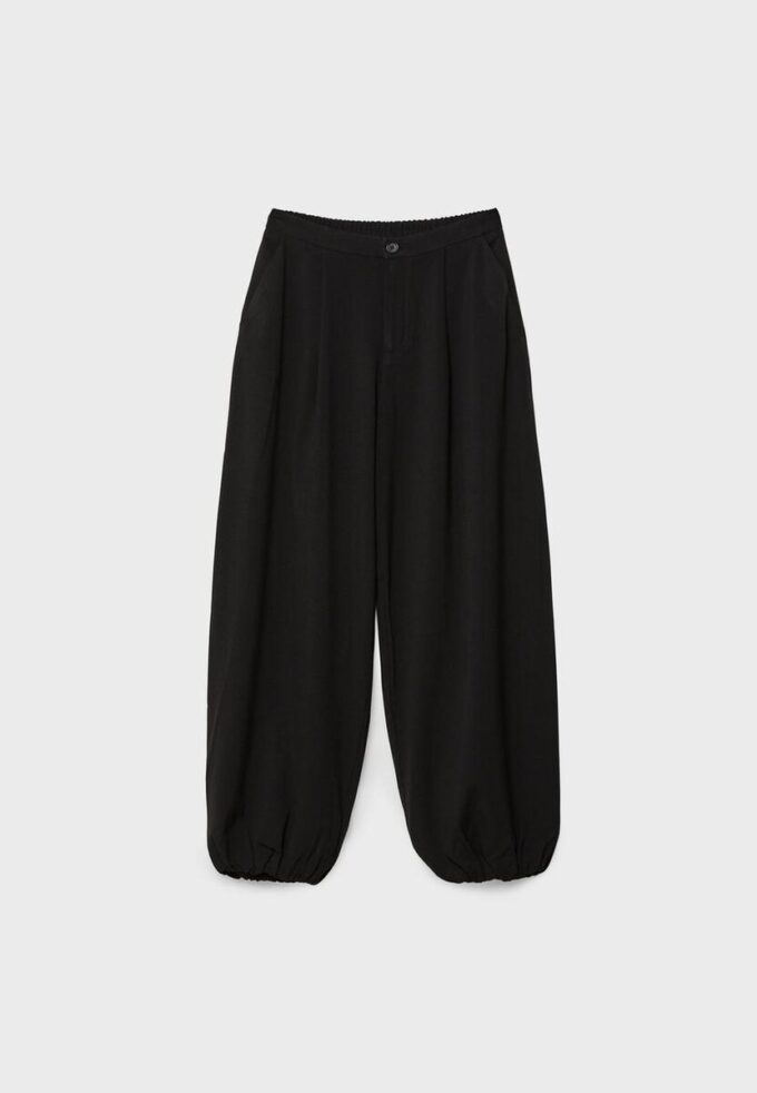 Smart Balloon Fit Trousers