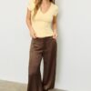 Smart Satin Balloon Trousers Smart Satin Balloon Trousers