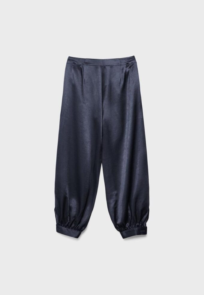 Smart Satin Balloon Trousers