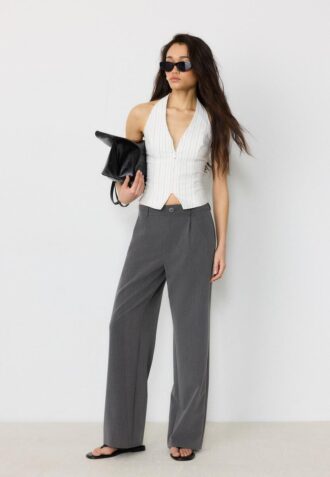 Smart Straight-Leg Trousers