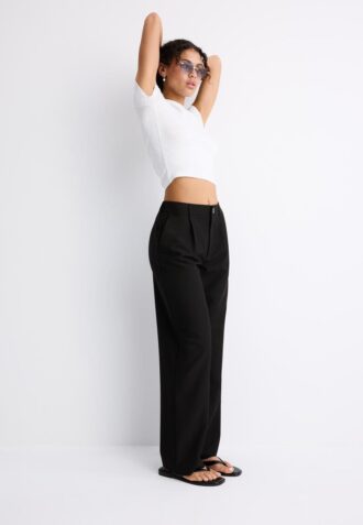 Smart Straight-Leg Trousers