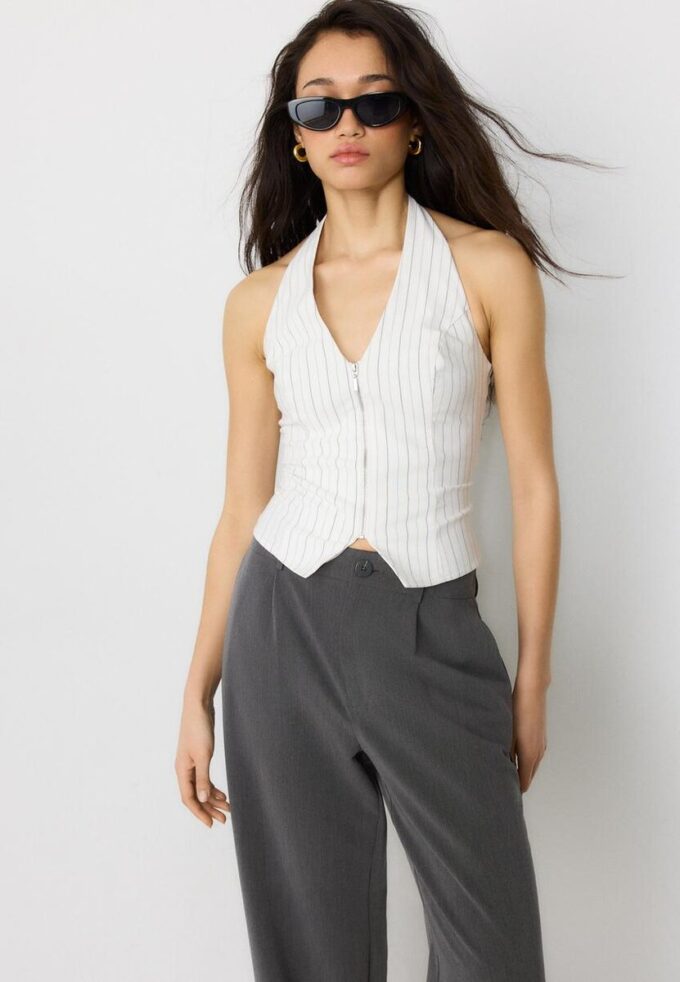 Smart Straight-Leg Trousers