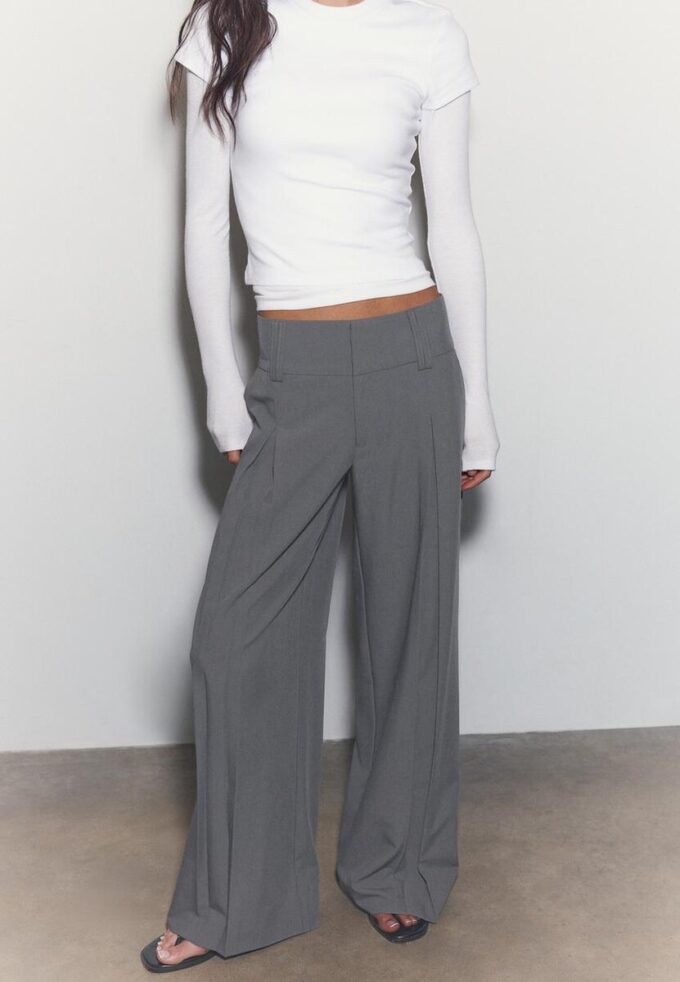 Smart Trousers with a Waistband