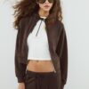Soft-Feel Zip-Up Sweatshirt