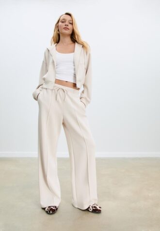 Soft-Feel Zip-Up Sweatshirt