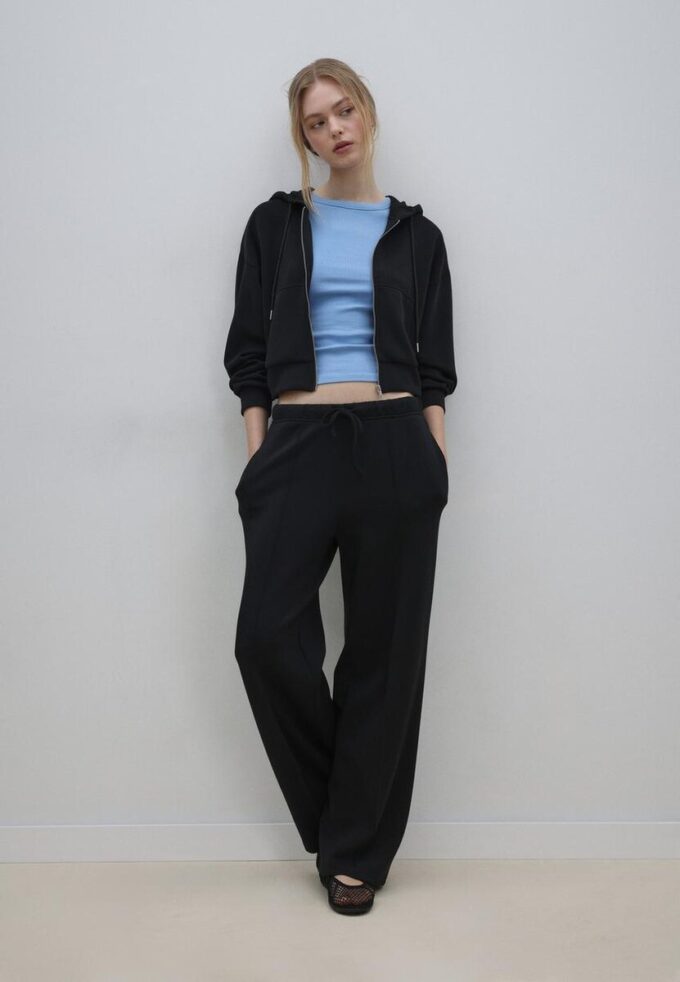 Soft-Feel Zip-Up Sweatshirt