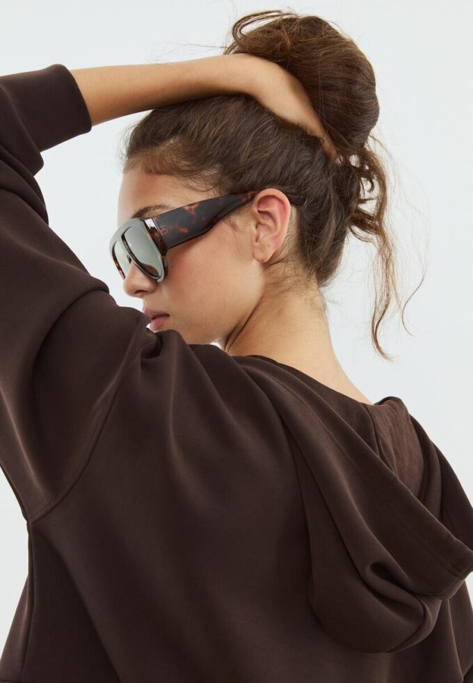 Soft-Feel Zip-Up Sweatshirt
