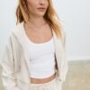 Soft-Feel Zip-Up Sweatshirt