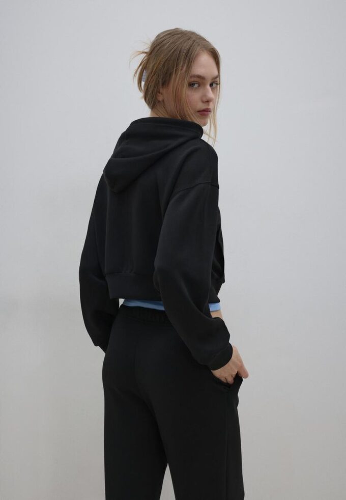Soft-Feel Zip-Up Sweatshirt
