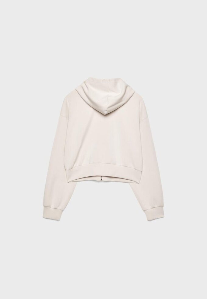 Soft-Feel Zip-Up Sweatshirt