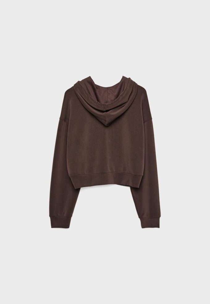 Soft-Feel Zip-Up Sweatshirt