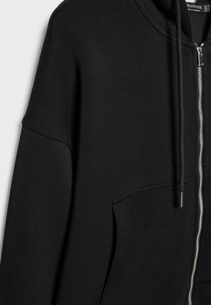Soft-Feel Zip-Up Sweatshirt