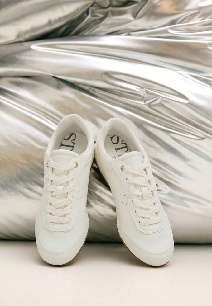 Soft Flat-Sole Trainers
