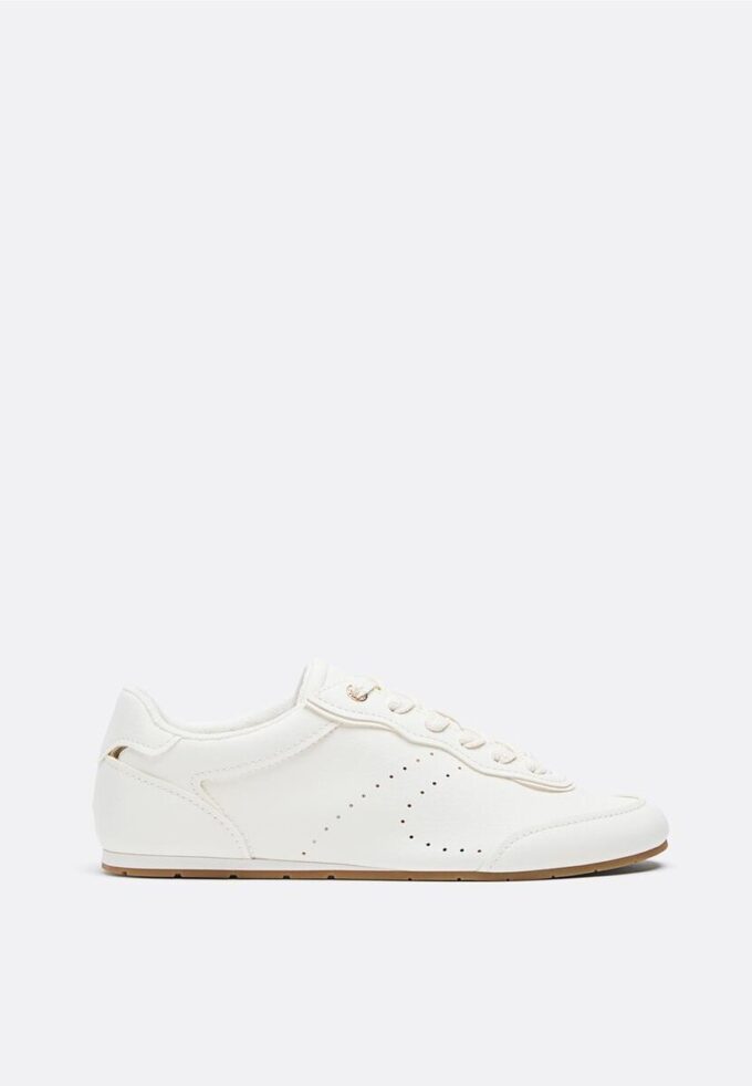 Soft Flat-Sole Trainers