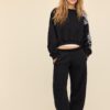 Soft-Touch Acid Wash Fleece Jogger Trousers Soft-Touch Acid Wash Fleece Jogger Trousers