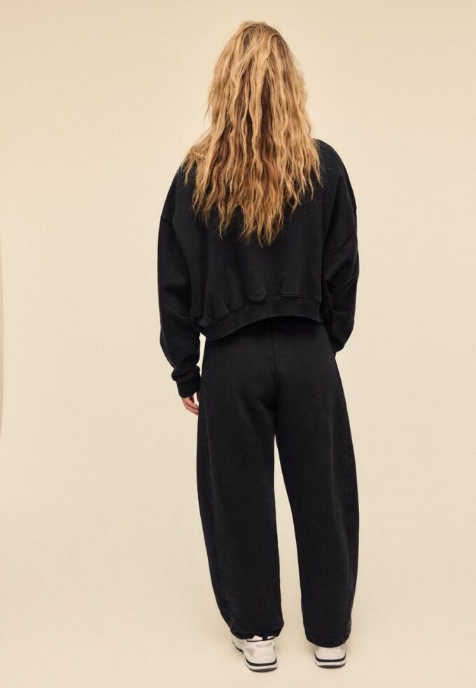 Soft-Touch Acid Wash Fleece Jogger Trousers Soft-Touch Acid Wash Fleece Jogger Trousers