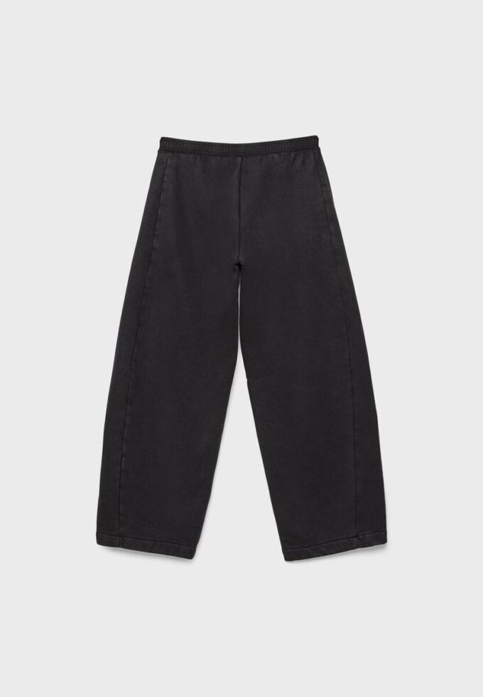 Soft-Touch Acid Wash Fleece Jogger Trousers Soft-Touch Acid Wash Fleece Jogger Trousers
