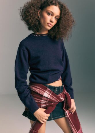 Soft-Touch Basic Knitted Jumper
