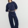 Soft-Touch Batwing Sleeve Sweatshirt