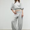 Soft-Touch Batwing Sleeve Sweatshirt