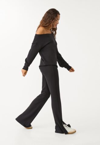 Soft-Touch Bell Bottom Trousers
