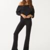 Soft-Touch Bell Bottom Trousers