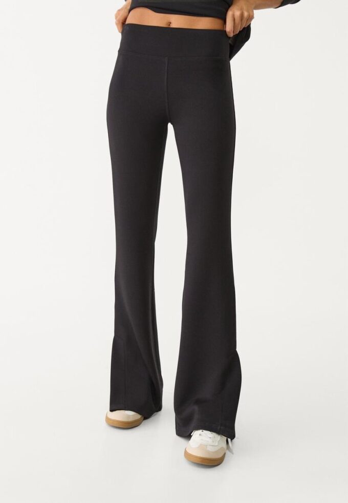 Soft-Touch Bell Bottom Trousers