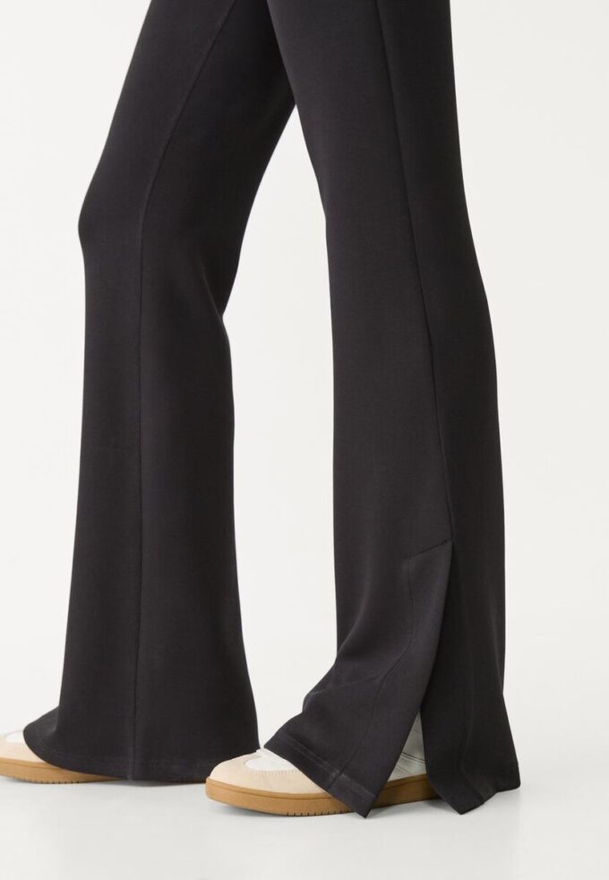 Soft-Touch Bell Bottom Trousers