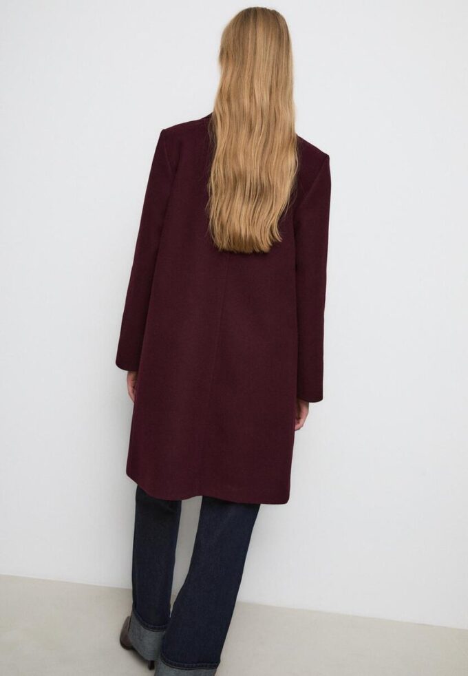 Soft-Touch Button-Up Midi Coat Soft-Touch Button-Up Midi Coat