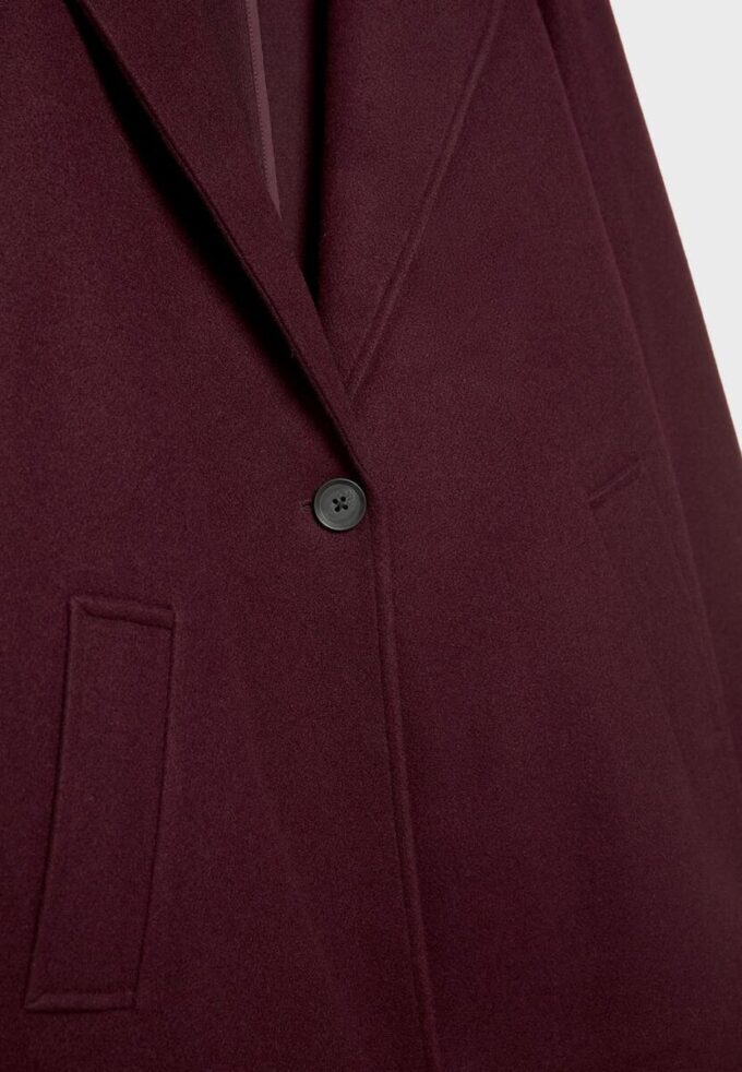 Soft-Touch Button-Up Midi Coat Soft-Touch Button-Up Midi Coat