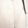 Soft-Touch Button-Up Midi Coat