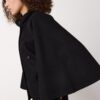 Soft-Touch Cape Jacket