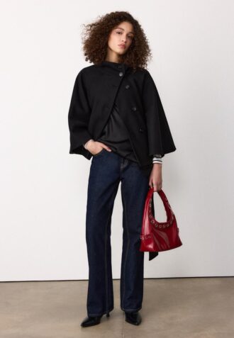 Soft-Touch Cape Jacket Soft-Touch Cape Jacket
