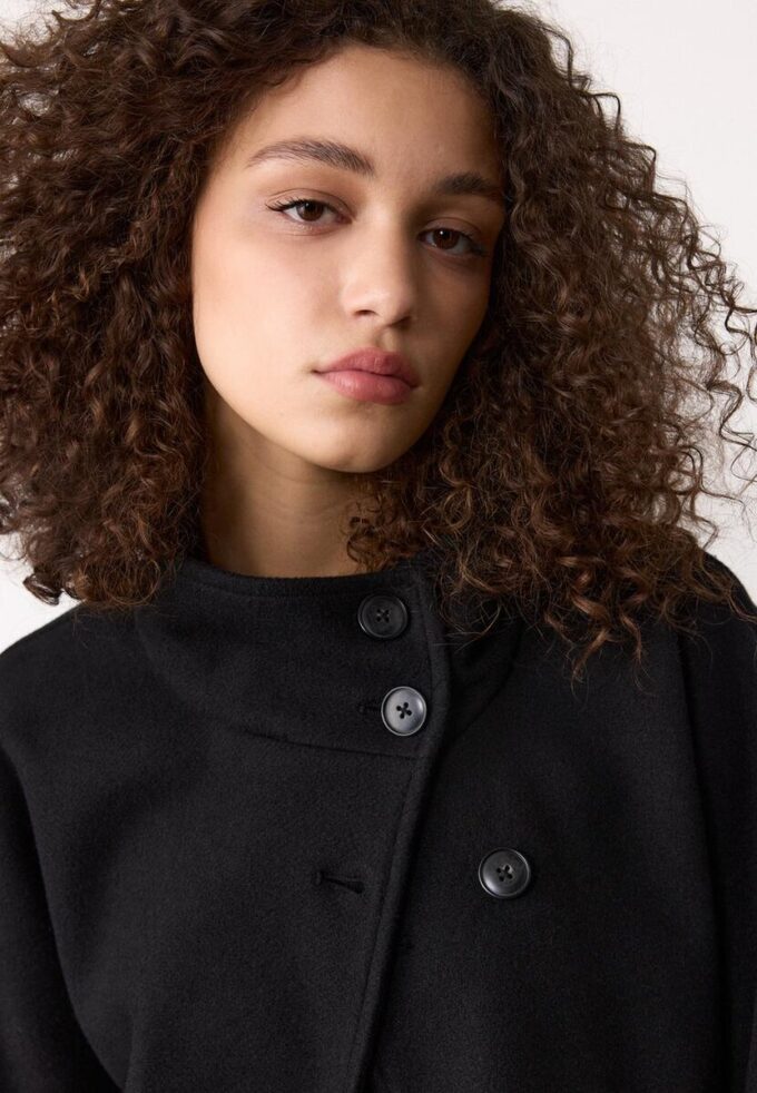 Soft-Touch Cape Jacket