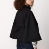 Soft-Touch Cape Jacket