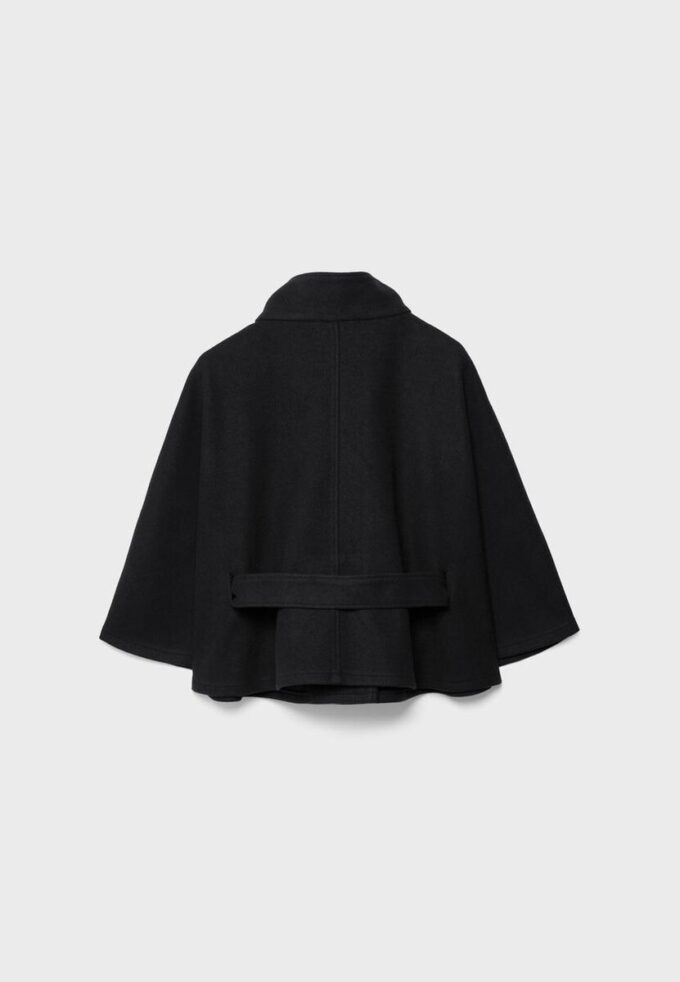 Soft-Touch Cape Jacket