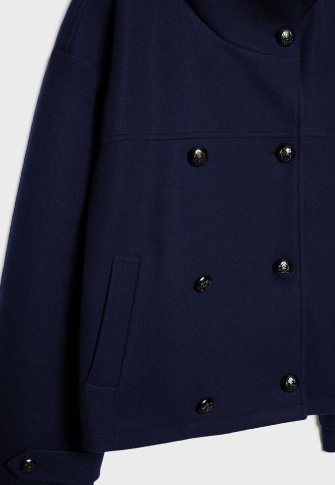 Soft-Touch Crossover High Neck Jacket Soft-Touch Crossover High Neck Jacket