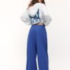 Soft-Touch Elasticated Waist Palazzo Joggers