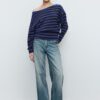 Soft-Touch Knit Boat Neck Sweater Soft-Touch Knit Boat Neck Sweater