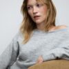 Soft-Touch Knit Boat Neck Sweater Soft-Touch Knit Boat Neck Sweater