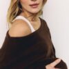 Soft-Touch Knit Boat Neck Sweater Soft-Touch Knit Boat Neck Sweater