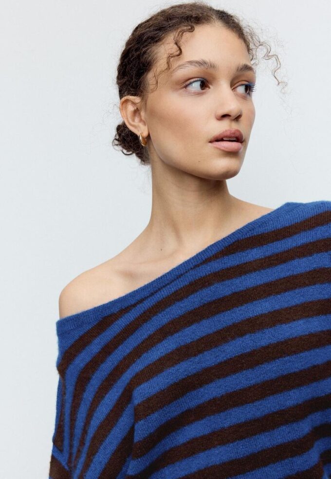 Soft-Touch Knit Boat Neck Sweater Soft-Touch Knit Boat Neck Sweater