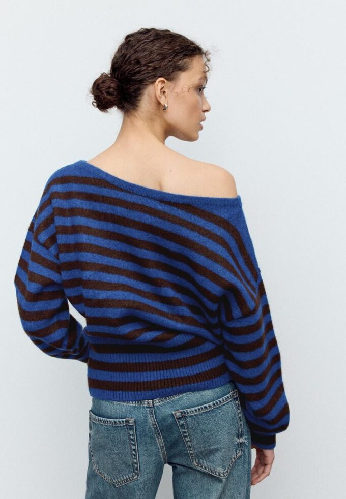 Soft-Touch Knit Boat Neck Sweater Soft-Touch Knit Boat Neck Sweater