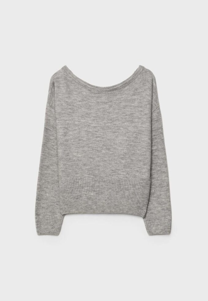 Soft-Touch Knit Boat Neck Sweater Soft-Touch Knit Boat Neck Sweater